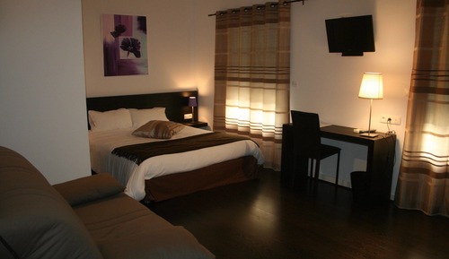 Familienzimmer, 1 Queen-Bett und Schlafsofa