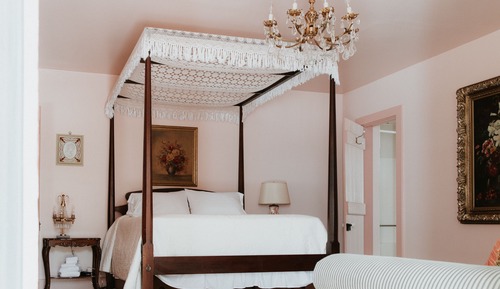 Deluxe-Ferienhaus, 1 Queen-Bett, Blick auf den Innenhof