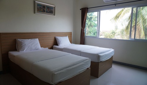 Standard-Zweibettzimmer, 2 Einzelbetten, Balkon, Flussblick