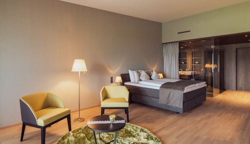 Superior-Doppelzimmer, Balkon, Bergblick