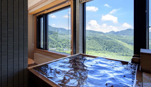 Deluxe-Zweibettzimmer (with Private Open-air Bath, Shiun)