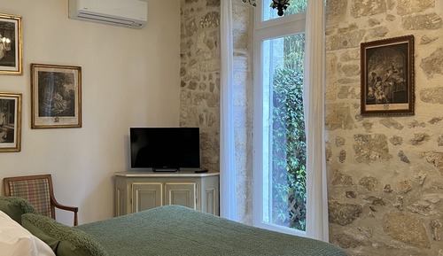 Deluxe-Doppel- oder -Zweibettzimmer, Gartenblick