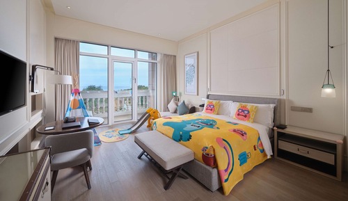 Zimmer, 1 King-Bett, Meerblick