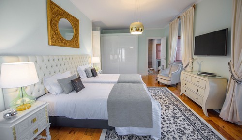 Superior-Doppel- oder -Zweibettzimmer, Gartenblick