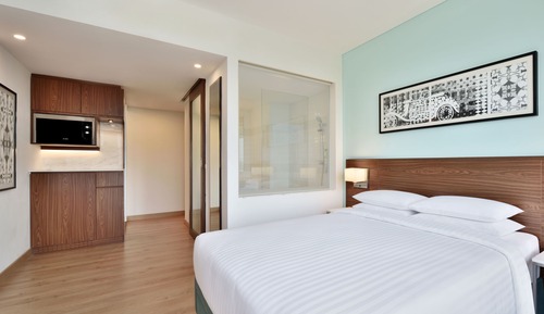 Zimmer, 1 King-Bett, Nichtraucher, Stadtblick