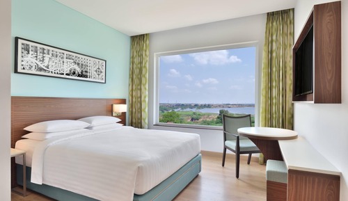 Zimmer, 1 King-Bett, Nichtraucher, Bergblick