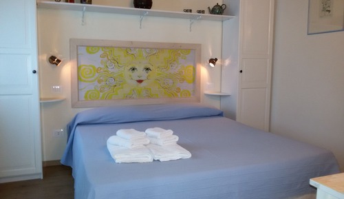 Basic-Doppelzimmer, 1 Queen-Bett, mit Bad, Bergblick
