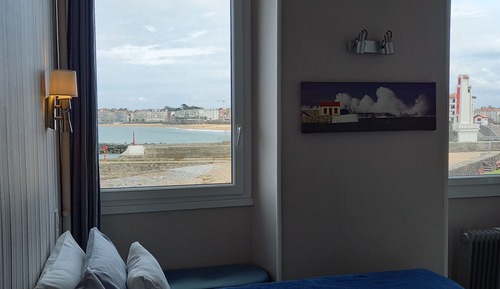 Classic-Doppelzimmer zur Einzelnutzung, Meerblick