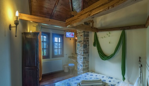 Traditional-Suite, 2 Schlafzimmer, Kamin, Meerseite (Helios)