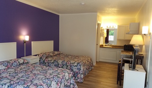Luxury-Zimmer, 2 Doppelbetten, Kochnische, Erdgeschoss