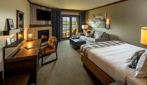 Deluxe-Zimmer, 1 King-Bett und Schlafsofa