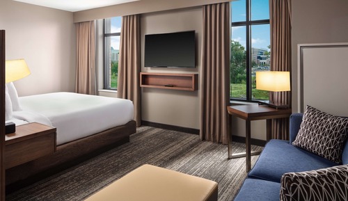 Suite, 1 King-Bett, barrierefrei (Hearing)