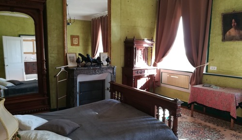 Premium-Doppelzimmer, mit Bad, Gartenblick