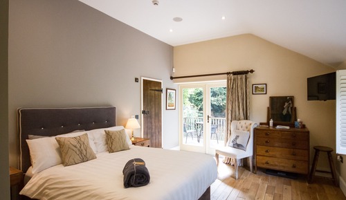 Deluxe-Doppelzimmer, 1 King-Bett, Balkon (Dogs Allowed)