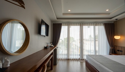 Deluxe-Doppelzimmer, Poolblick