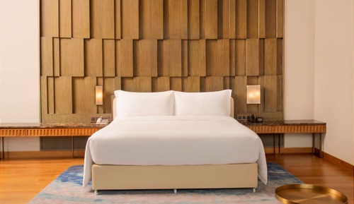 Presidential-Suite, 4 Schlafzimmer, Balkon, Gartenblick