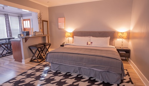 Luxury-Ferienhaus, 2 Schlafzimmer, Kamin