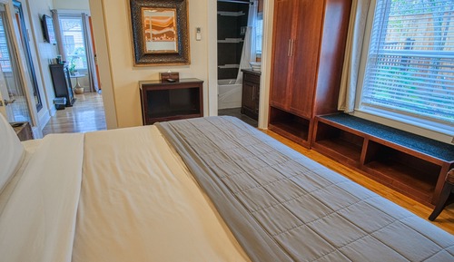 Luxury-Suite, 1 King-Bett, Kamin