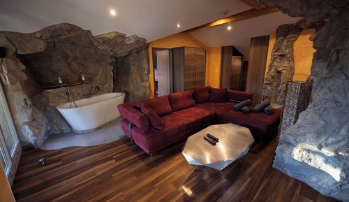 Deluxe-Apartment, 2 Schlafzimmer, Badewanne