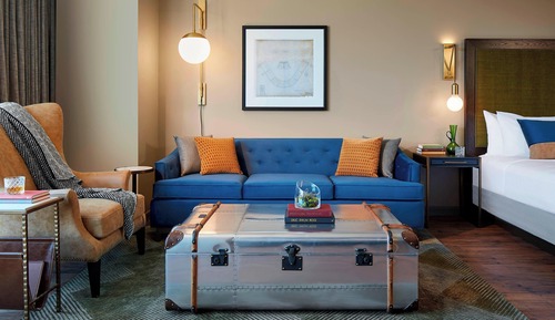 Junior-Suite, 1 King-Bett und Schlafsofa