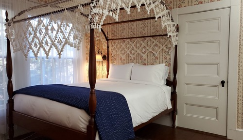 Deluxe-Zimmer, 1 Queen-Bett, Kamin (Room 10)