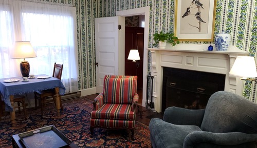 Deluxe-Suite, 1 King-Bett, Kamin (Room 02)