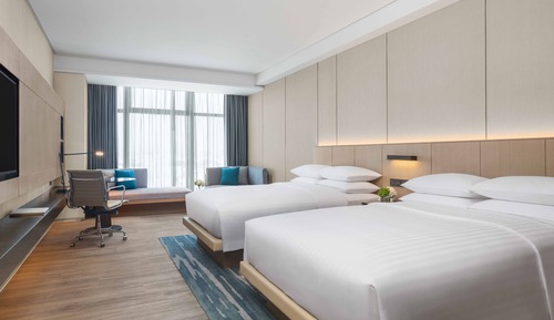 Deluxe-Zimmer, 2 Doppelbetten, Nichtraucher