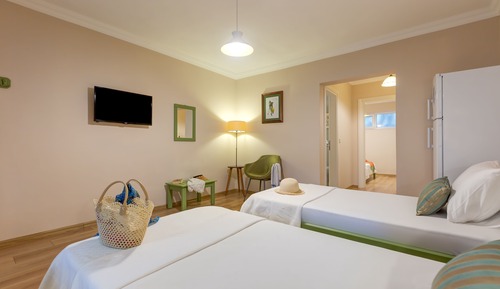 Familienzimmer, Gartenblick