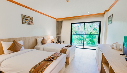 Superior-Zweibettzimmer, Poolblick