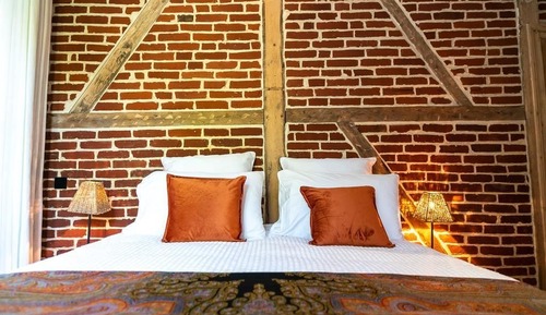 Classic-Doppelzimmer, 1 Queen-Bett, zum Garten hin