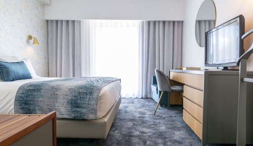 Doppel- oder Zweibettzimmer, 1 Schlafzimmer, Balkon