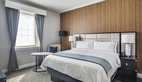 Zimmer, 1 King-Bett (Kohler Spa Shower)