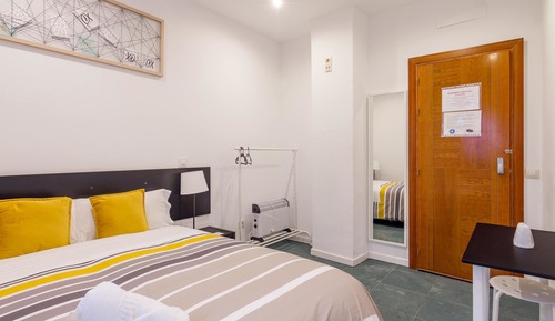 Economy-Doppelzimmer, 1 Doppelbett, Gemeinschaftsbad
