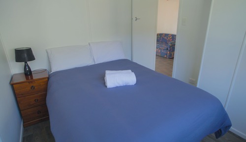 Ferienhütte, Meerblick