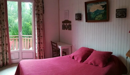 Doppelzimmer, Balkon, Bergblick