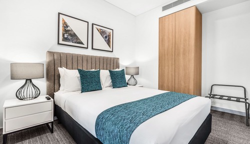 Superior-Suite, 1 Schlafzimmer, Mikrowelle, Bergblick