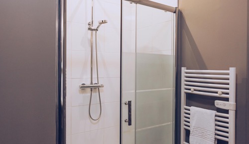 Doppelzimmer, eigenes Bad (Chambre Coton)