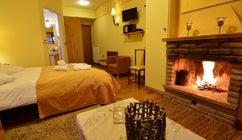 Superior-Doppelzimmer, Kamin