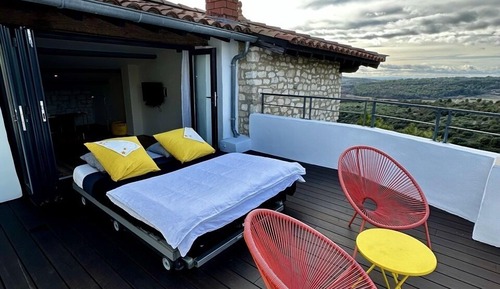 Superior-Doppelzimmer, Whirlpool (Insolites)