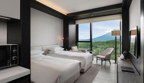 Apartment, 2 Schlafzimmer (Residence, 1 King, 2 Twin, Prvt Onsen)