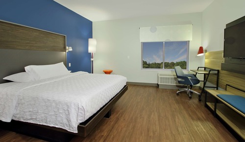 Zimmer, 1 King-Bett, barrierefrei (Roll-In Shower)