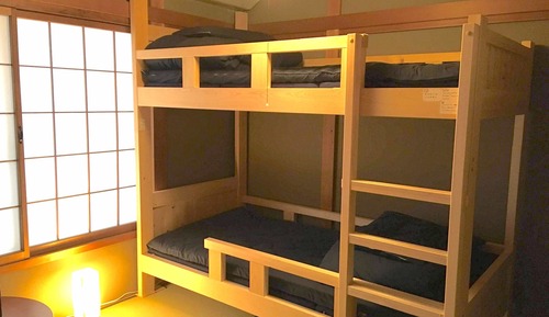 Traditional-Zimmer, Gemeinschaftsbad (Private Bunk Bed Japanese Style 1B)