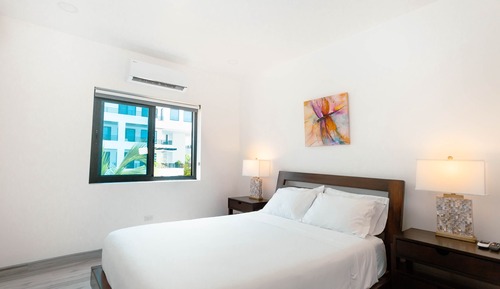 Deluxe-Penthouse, Poolzugang, Meerblick