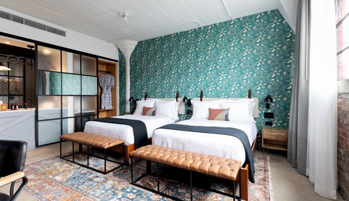 Standardzimmer, 2 Doppelbetten (Double Room - Two Double Beds)