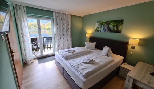 Doppelzimmer, Balkon, Seeblick