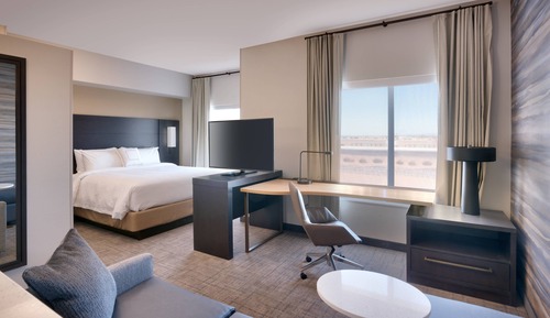 Studio, 1 King-Bett und Schlafsofa (Hearing Accessible)