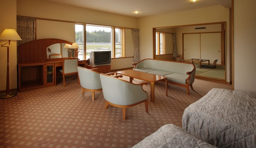 Zimmer, eigenes Bad (Japanese Western Style)