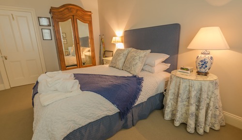 Deluxe-Doppel- oder -Zweibettzimmer, mit Bad, Bergblick