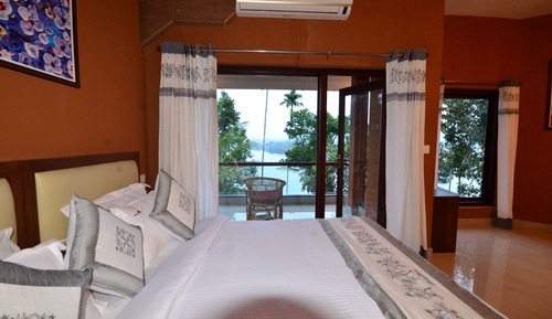 Luxury-Zimmer, 1 Schlafzimmer, Seeblick
