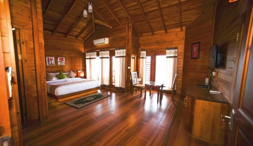 Premium-Ferienhaus, 1 King-Bett, Verbindungszimmer, Seeblick